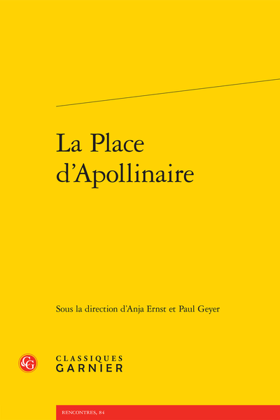 La Place d’Apollinaire
