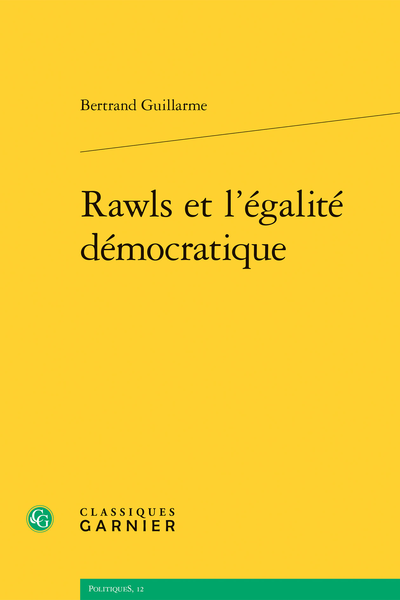Rawls et l’égalité démocratique