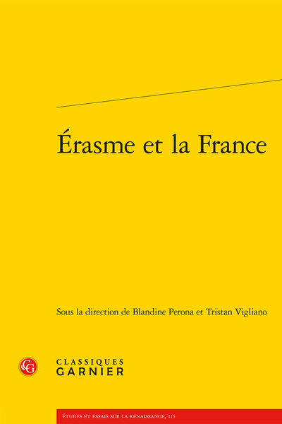 Érasme et la France