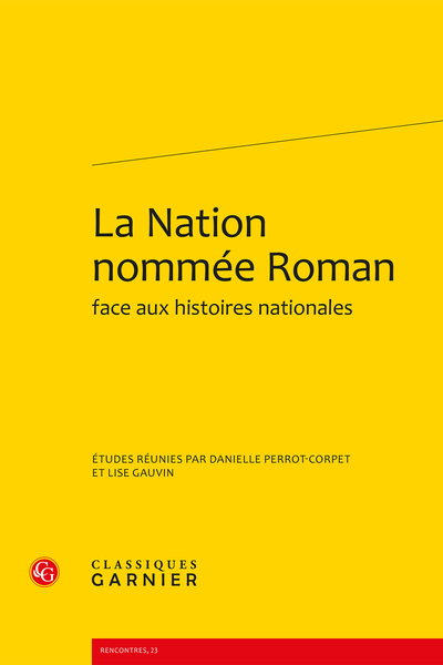 La Nation nommée Roman face aux histoires nationales