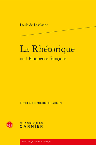 La Rhétorique ou l’Éloquence française
