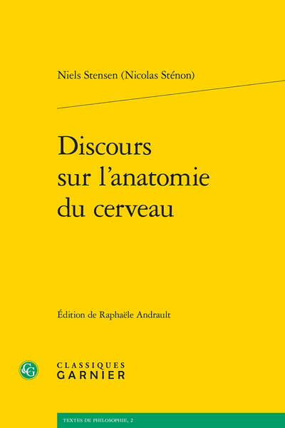 Discours sur l’anatomie du cerveau (1669)