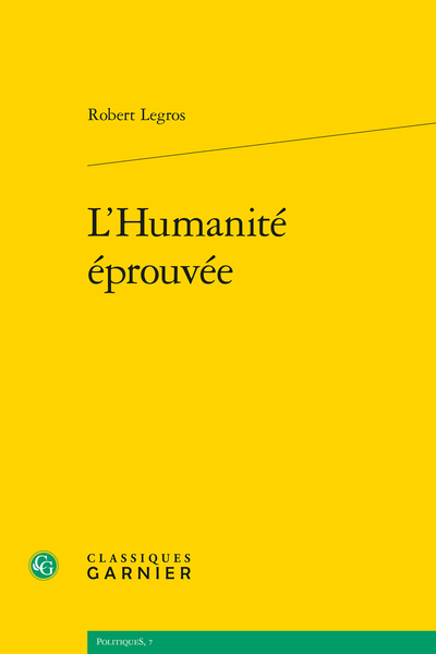 L’Humanité éprouvée