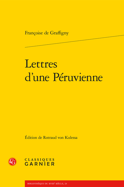 Lettres d’une Péruvienne