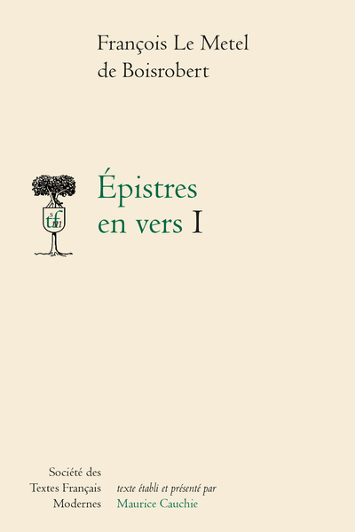 Épistres en vers. I