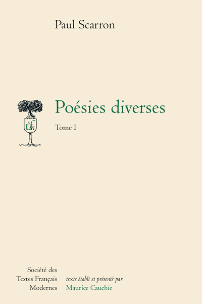 Poésies diverses. Tome I