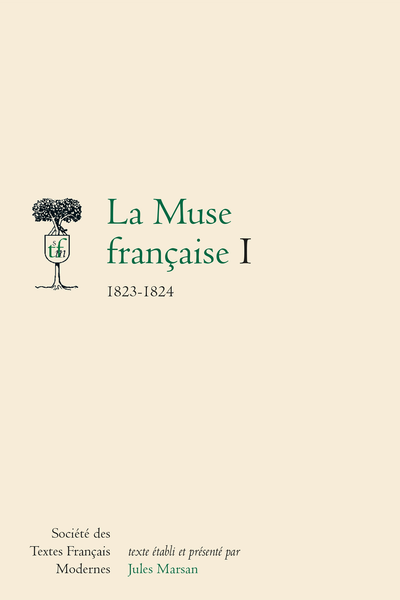 La Muse française. I. 1823-1824