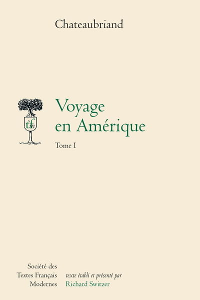 Voyage en Amérique. Tome I
