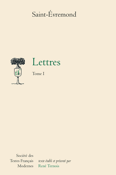 Lettres. Tome I
