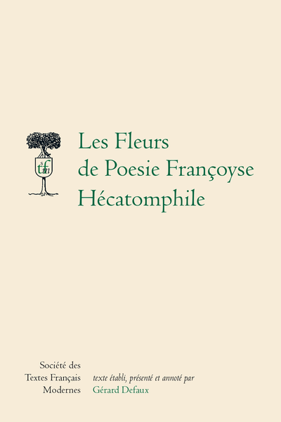 Les Fleurs de Poesie Françoyse Hécatomphile