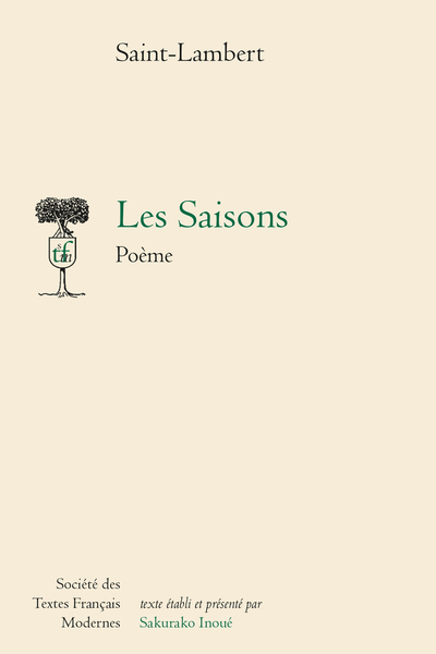 Les Saisons. Poème