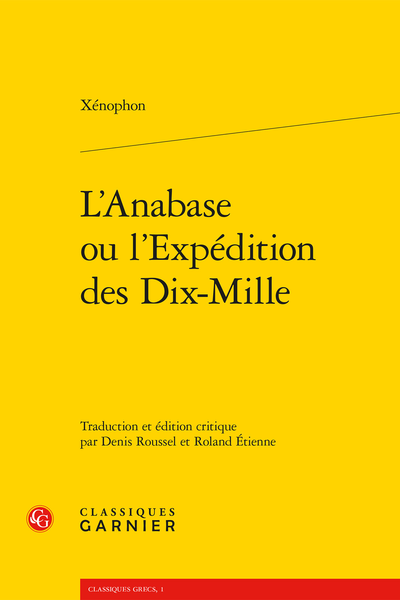 L’Anabase ou l’Expédition des Dix-Mille